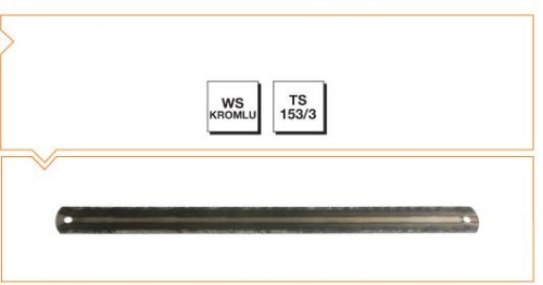 WS - KROMLU  Metaller İçin El Testere Lamaları